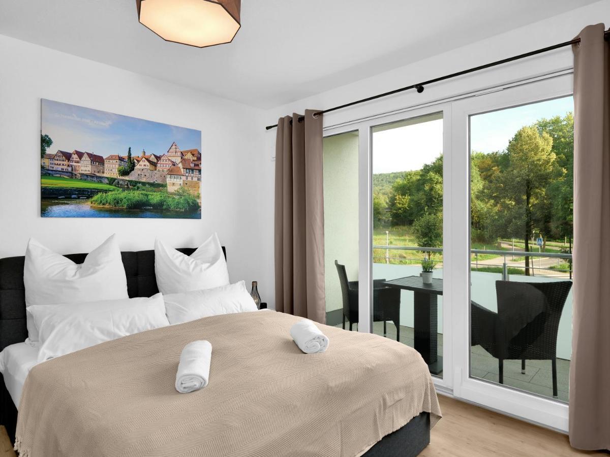 Inhome Studio Apartment - Kueche - Parken - Tv Швебиш-Халль Экстерьер фото