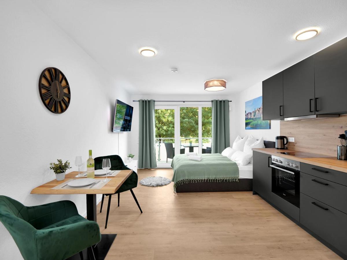 Inhome Studio Apartment - Kueche - Parken - Tv Швебиш-Халль Экстерьер фото